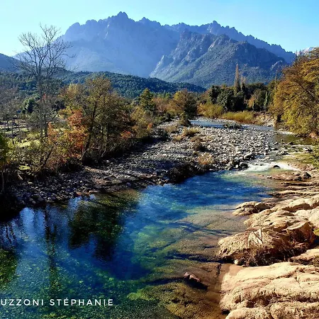 Domaine U Filanciu, Maison Ghjulia Avec Piscine - Centre Corse Moltifao